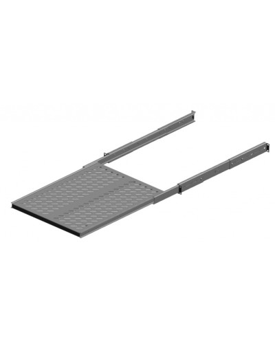 Полка выдвижная (600 мм) TLK TLK-SHFC-600R-BK в Йошкар-Оле Полки для шкафов и стоек Pintop.ru