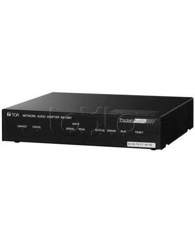 Шлюз передачи аудио, управляющих сигналов через сеть TOA NX-100S W в Йошкар-Оле Системы оповещения и трансляции TOA Pintop.ru