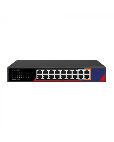 Hi-PoE коммутатор TRASSIR TR-NS1118-240-16POE в Йошкар-Оле Коммутаторы Pintop.ru