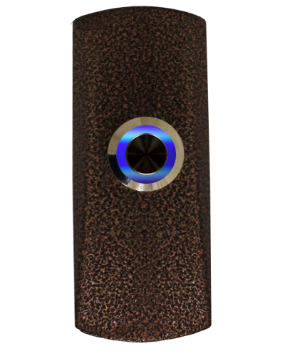 Накладная кнопка выхода с подсветкой Tantos TS-CLICK light (медный антик) в Йошкар-Оле Кнопки выхода Pintop.ru