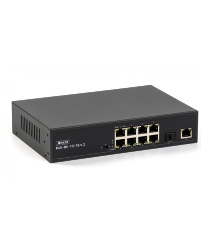 Коммутатор Бастион SKAT PoE-8E-1G-1S v.2 в Йошкар-Оле Коммутаторы Pintop.ru