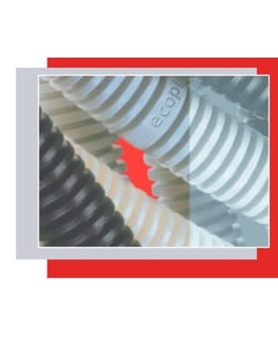 Труба гофр. ПВХ 16 мм (100 м) Экопласт (10016) в Йошкар-Оле Труба гофрированная Pintop.ru