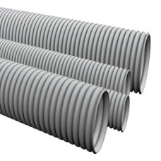 Труба ПВХ гофрир. легкая, диам 32мм Экопласт 10032