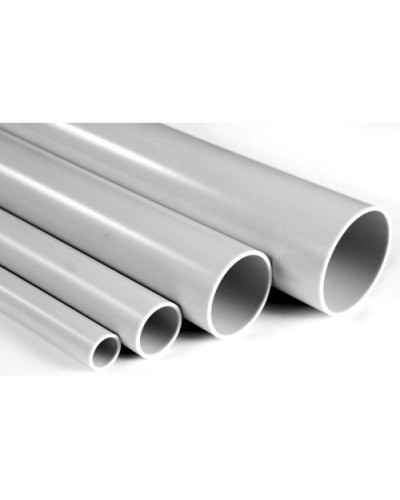 Труба гладкая ПВХ жесткая тяжелая диам 32, цвет серый (3м) Экопласт 31032 в Йошкар-Оле Гладкая труба Pintop.ru