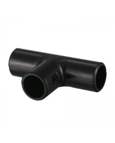 Тройник (2 част.) для труб D25мм (черный)Экопласт (41325-BL) - TI20G Тройник (2 част.) для труб D25мм, цвет чёрныйЭкопласт в Йошкар-Оле Повороты, муфты, тройники Pintop.ru