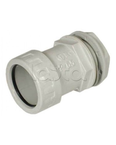 Муфта «труба-коробка» D16 мм , без галогена Экопласт 42716HF в Йошкар-Оле Аксессуары для труб (ОКЛ) Экопласт Pintop.ru