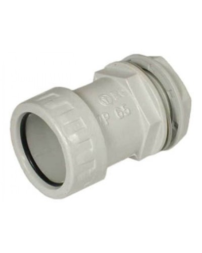 Муфта «труба-коробка» D25 мм , без галогена Экопласт 42725HF в Йошкар-Оле Аксессуары для труб (ОКЛ) Экопласт Pintop.ru