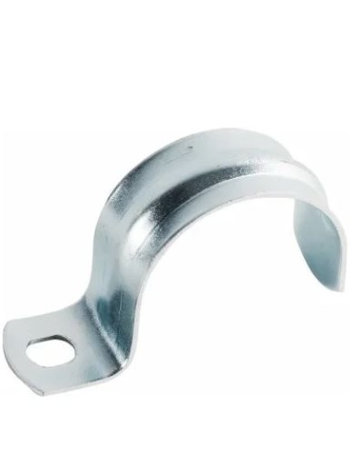 Скоба оцинк. с одним отверстием, для трубы D32мм (100 шт/уп) Экопласт (43732) - Скоба оцинкованная с одним отверстием, для трубы D32мм Экопласт в Йошкар-Оле Держатели, клипсы, скобы Pintop.ru