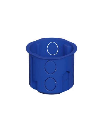 Коробка установочная D68x62мм межцентр. 71мм, IP20, цвет синий Экопласт (44658) в Йошкар-Оле Распределительные коробки Pintop.ru