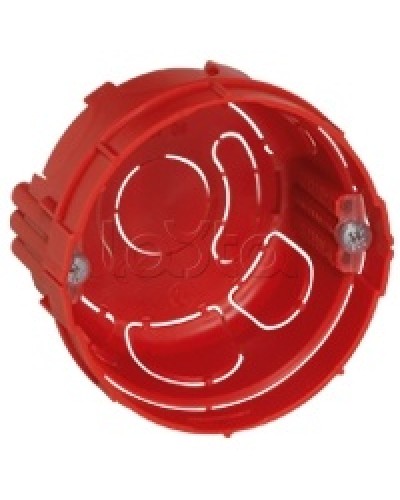 Коробка установочная D65x40мм со стык. ушками межцентр. 71мм, IP20, красный Экопласт 44660 в Йошкар-Оле Распределительные коробки Pintop.ru