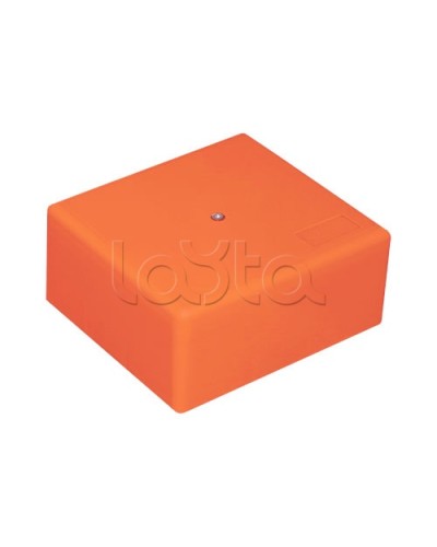 Коробка огн. с глад. стенками,без галогена, IP41, 9P, (1,5-2,5 мм2) (оранж) ОКЛ Экопласт (46061HF) в Йошкар-Оле Коробки (ОКЛ) Экопласт Pintop.ru