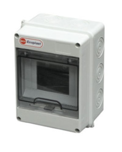 Шкаф настенный, 8-9 модулей, IP65 Экопласт 46408 в Йошкар-Оле Боксы для автоматов Pintop.ru