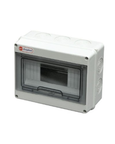 Шкаф настенный, 12-13 модулей, IP65 Экопласт 46412 в Йошкар-Оле Боксы для автоматов Pintop.ru