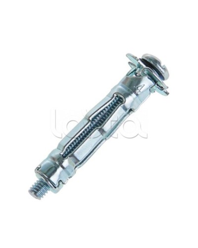 Дюбель металлический Молли с винтом 4x6x38 (250шт) Экопласт (47235) в Йошкар-Оле Крепеж: Дюбели, шурупы, саморезы Pintop.ru