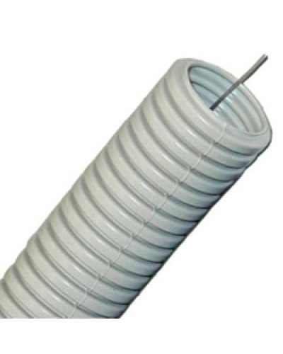 Труба гофрированная HFLS легкая диам 32 мм, с зондом, без галогена, низкое дымовыделение Экопласт 60132HFLS в Йошкар-Оле Труба (ОКЛ) Экопласт Pintop.ru