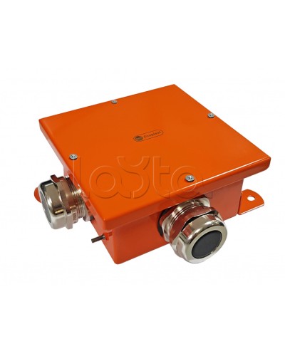 Экопласт SMB165 Коробка металл, огн. E-110,о/п 164х164х65, IP66, 4P, (0,15-2,5 мм2), оранж. в Йошкар-Оле Распределительные коробки Pintop.ru