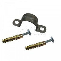 Дюбель-хомут "клоп" (двухлапковый) 21-22 мм Гефест (100 шт/уп)