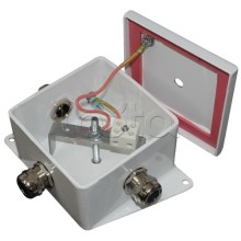 Коробка монтажная огнестойкая Гефест КМ-О (6к*6,0)-IP66 три ввода 100х100