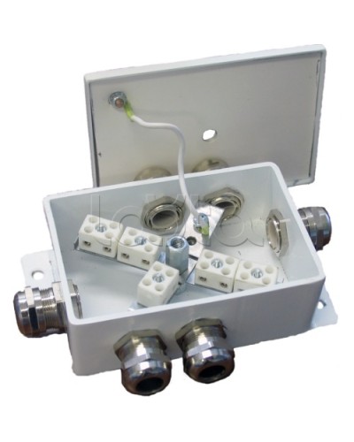 Коробка монтажная огнестойкая Гефест КМ-О (10к)-IP66-d, шесть вводов в Йошкар-Оле Распределительные коробки Pintop.ru