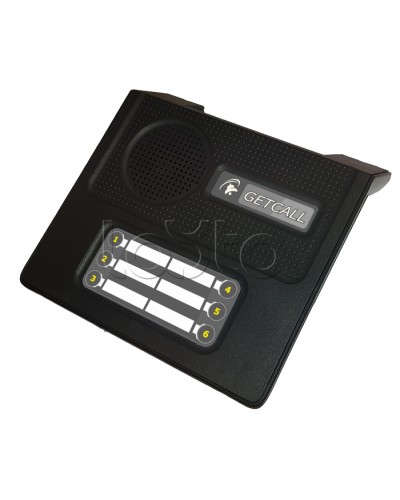 Пульт селекторной связи на 6 абонента Getcall GC-1006D5 в Йошкар-Оле Переговорные устройства Pintop.ru