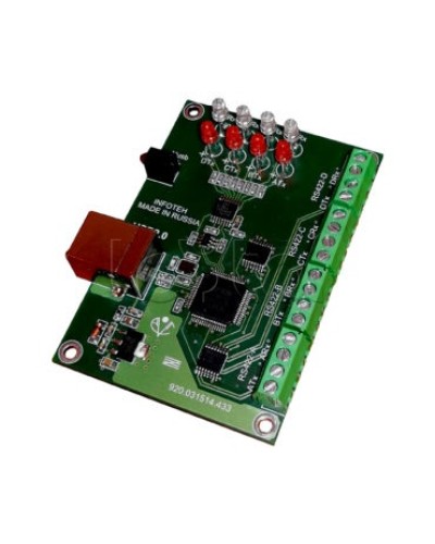 Конвертер USB/RS-422 ИНФОТЕХ AVT-USB/4RS422 в Йошкар-Оле Дополнительное оборудование для ОПС Pintop.ru