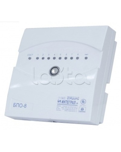 Блок проводной объектовый Интеграл + БПО-8 в сборе с ИБП в Йошкар-Оле Приемно-контрольные приборы Pintop.ru
