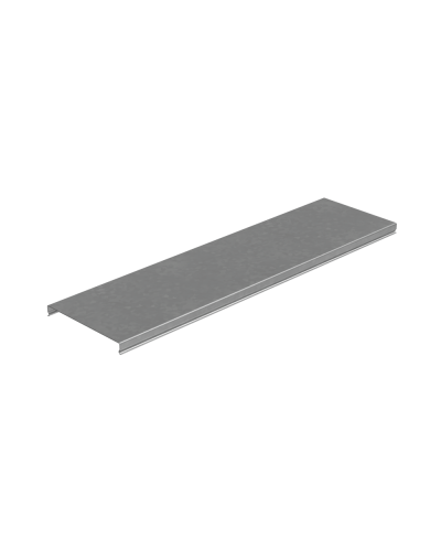 Крышка лотка 150х0,7 L3000 мм ПЛЮС КМ-Профиль (KLplus150-0.7-3000) в Йошкар-Оле Аксессуары для лотков Pintop.ru