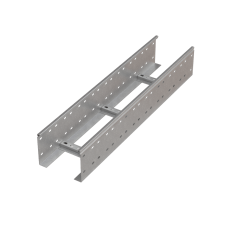 Лоток лестничный 150х300х1,2 L2500 мм N КМ-профиль (LL150-300-1.2-2500 N)