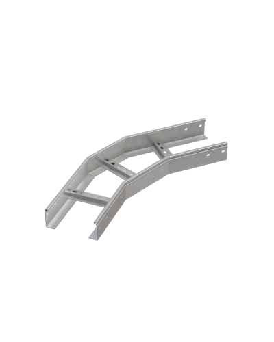 Угол лестничный горизонтальный 45 гр. 80х400х2,0 мм HD85 N КМ-профиль (LGL45-80-400-2.0 HD85 N) в Йошкар-Оле Аксессуары для лотков Pintop.ru