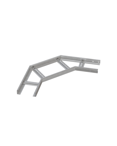 Угол лестничный горизонтальный 90 гр. 50х300х2,0 мм HD85 N КМ-профиль (LGL90-50-300-2.0 HD85 N) в Йошкар-Оле Аксессуары для лотков Pintop.ru