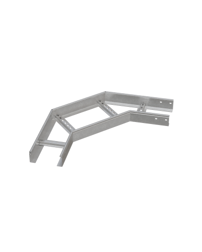 Угол лестничный горизонтальный 90 гр. 80х150х1,2 мм HD85 N КМ-профиль (LGL90-80-150-1.2 HD85 N) в Йошкар-Оле Аксессуары для лотков Pintop.ru