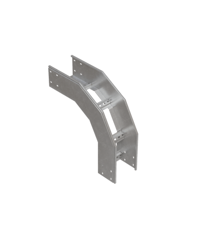 Угол лестничный вертикальный внешний 90 гр. 150х700х1,5 мм HD85 N КМ-профиль (LVL90-150-700-1.5 HD85 N) в Йошкар-Оле Аксессуары для лотков Pintop.ru