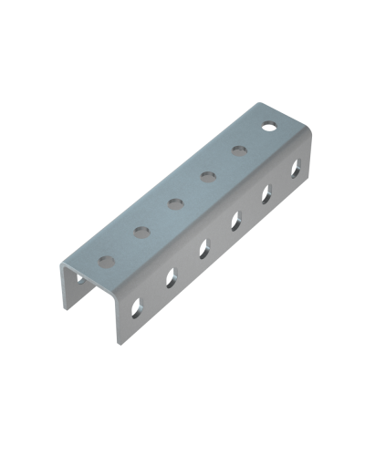 Соединитель усиленного швеллера 50х50х4,0 мм КМ-Профиль (SLPU50-50) в Йошкар-Оле Аксессуары для лотков Pintop.ru