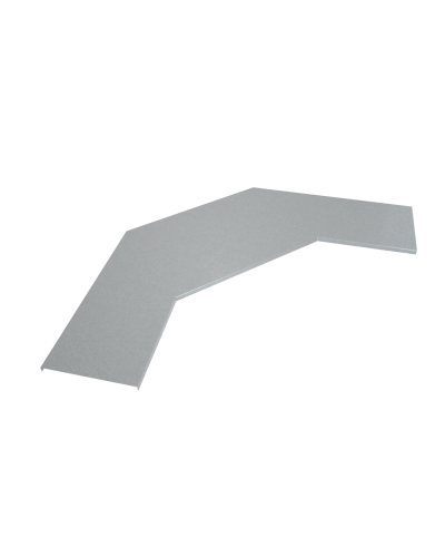 Крышка лестничного горизонтального угла 90 гр. 700 мм HD85 КМ-профиль (KLGL90-700 HD85) в Йошкар-Оле Аксессуары для лотков Pintop.ru