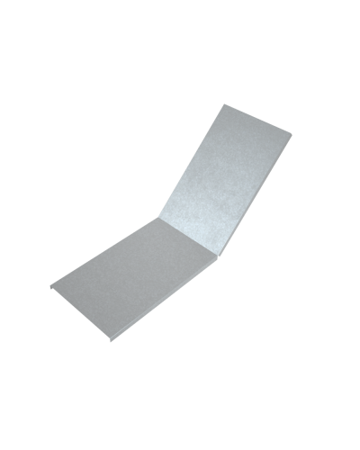 Крышка лестничного вертикального внутреннего угла 45 гр. 700 мм HD85 КМ-профиль (KLNL45-700 HD85) в Йошкар-Оле Аксессуары для лотков Pintop.ru