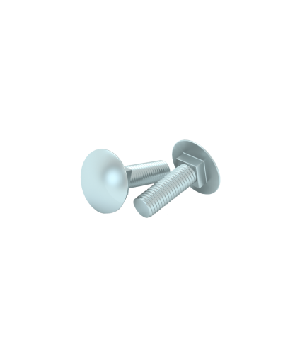 Болт с полукруглой головкой и квадратным подголовком М10х30 мм DIN 603 (упак. 30 шт) КМ-Профиль (BTG10-30) в Йошкар-Оле Крепеж Pintop.ru