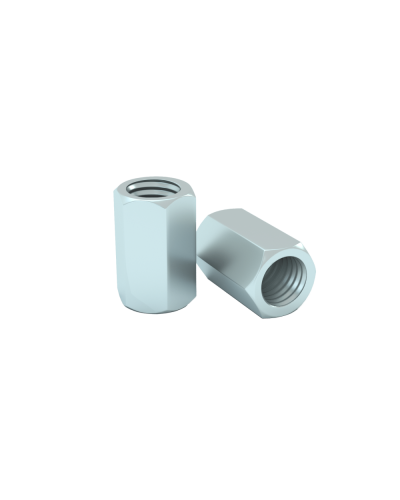 Гайка соединительная М12 DIN 6334 (упак. 20 шт) КМ-Профиль (MS12) в Йошкар-Оле Крепеж Pintop.ru