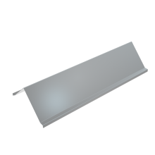 Крышка лотка двускатная 400х1,5 L2000 мм HD85 КМ-профиль (KLZ400-1.5-2000 HD85)