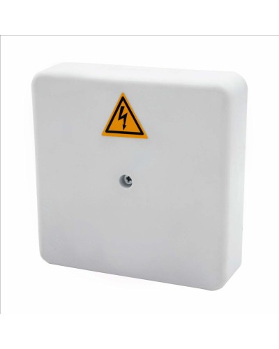 Коробка распределительная огнестойкая КРОПС-П2, IP41, габаритные размеры 100х100х30 мм, для кабелей сечением до 4 мм2, 2 клеммы КМ-Профиль (FRJB-KM-P2-4-02-КРОПС-IP41) в Йошкар-Оле Распределительные коробки Pintop.ru