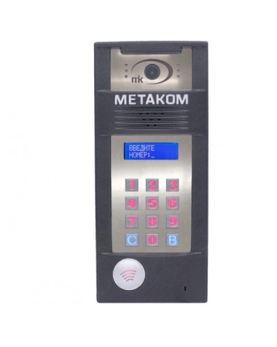 Многоабонентый антивандальный блок вызова со встроенной видеокамерой Метаком MК2018-TMRFGV в Йошкар-Оле Блоки вызова многоабонентные Pintop.ru