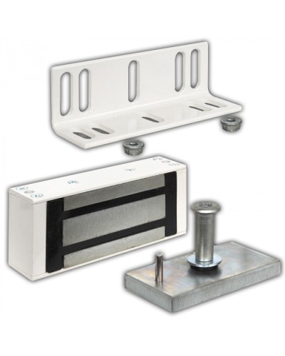 Замок электромагнитный Олевс М1-400 серый в Йошкар-Оле Электромагнитные замки Pintop.ru