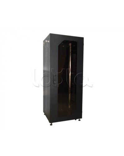 Шкаф телекоммуникационный Тромбон ТШ-326060Ч8 напольный 32U на 8 приборов в Йошкар-Оле Система оповещения и трансляции Pintop.ru