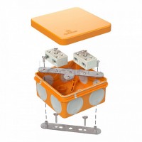 Коробка огнестойкая для о/п двухкомпонентная 60-0210-FR6.0-4-4-Р Е15-Е60 80х80х40 Промрукав (60-0210-FR6.0-4-4-Р)