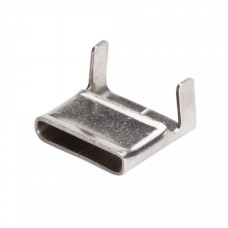 Скрепы бандажные из нержавеющей стали AISI 201 для монтажных лент 20 мм (30 шт/уп) Промрукав (PR08.12705)