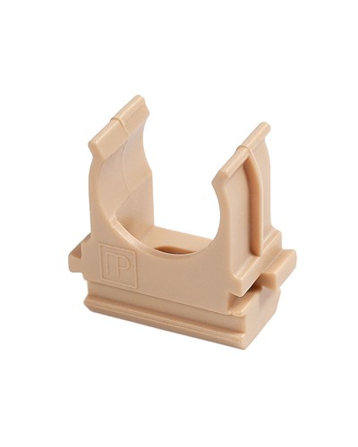 Крепёж-клипса для труб АБС-пластик сосна д25 в малой упаковке (10шт/500шт уп/кор) Промрукав (PR13.0056) в Йошкар-Оле Держатели, клипсы, скобы Pintop.ru