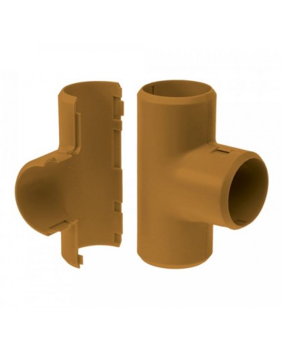 Тройник разборный бук д25 (1шт/200шт уп/кор) Промрукав (PR13.0257) в Йошкар-Оле Повороты, муфты, тройники Pintop.ru