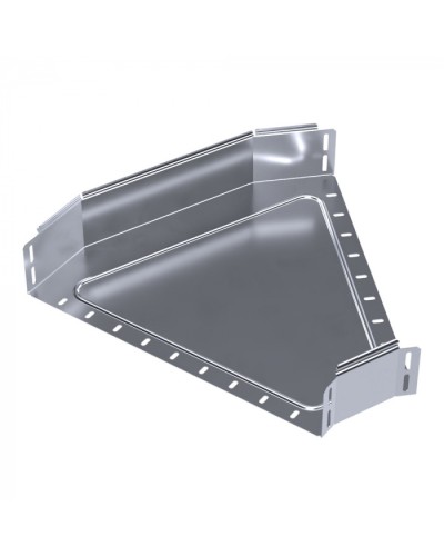 Угол горизонтальный 45 градусов Стандарт INOX (AISI 316) 500х100 Промрукав (PR16.3451) в Йошкар-Оле Аксессуары для лотков Pintop.ru