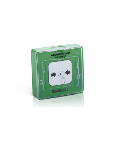Устройство дистанционного пуска адресное Рубеж УДП 513-11-R3 ОПУСК ЛИФТА, цвет зеленый в Йошкар-Оле Адресная система пожарной сигнализации РУБЕЖ Pintop.ru