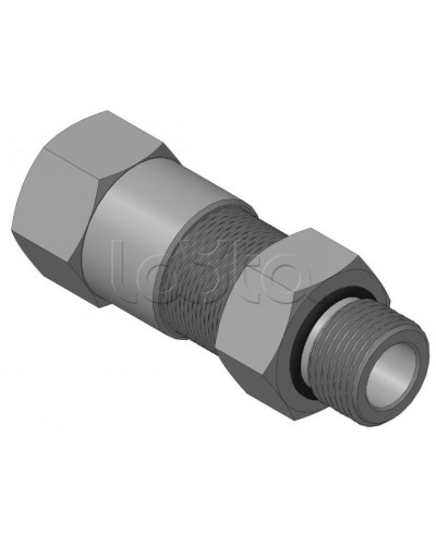 Кабельный ввод для бронированного кабеля с уплотнением внутренней оболочки кабеля резьбой G1/2, внешним диаметром кабеля Dm=14-18 мм и проходным диаметром кабеля d=8-12 мм Спектрон КВБ-18/12-Н-G1/2 в Йошкар-Оле Аксессуары для кабель-канала Pintop.ru