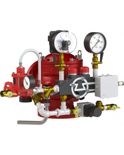 Узел управления спринклерный воздушный Спецавтоматика УУ-С100/1,6В3-ВФ.О4 в Йошкар-Оле Устройства пуска водяного пожаротушения Pintop.ru
